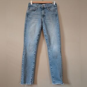 MOTHER Light Blue Straight Leg Jeans